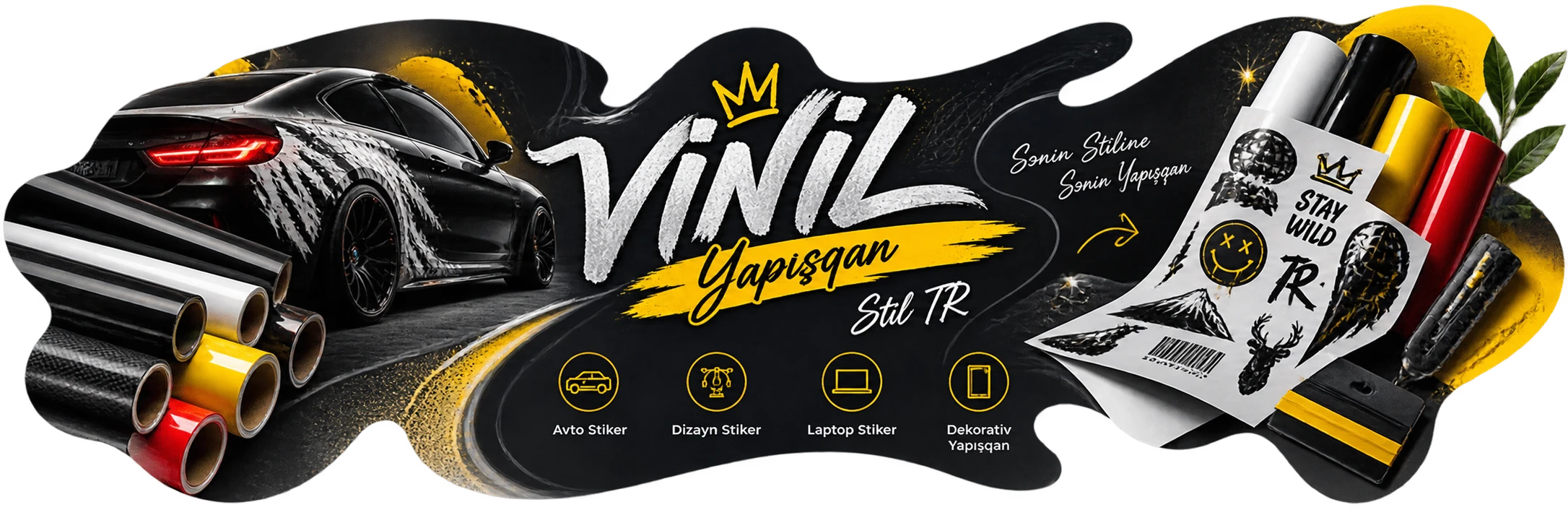 Vinil yapışqan tətbiqləri