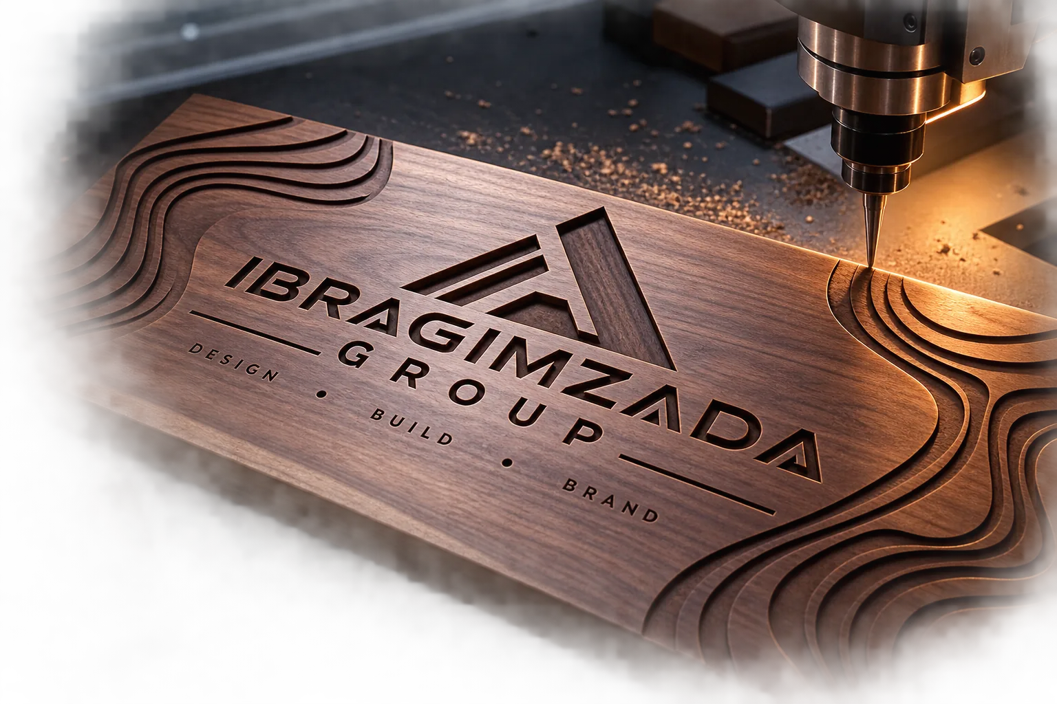 Taxta üzərində CNC kəsmə prosesi