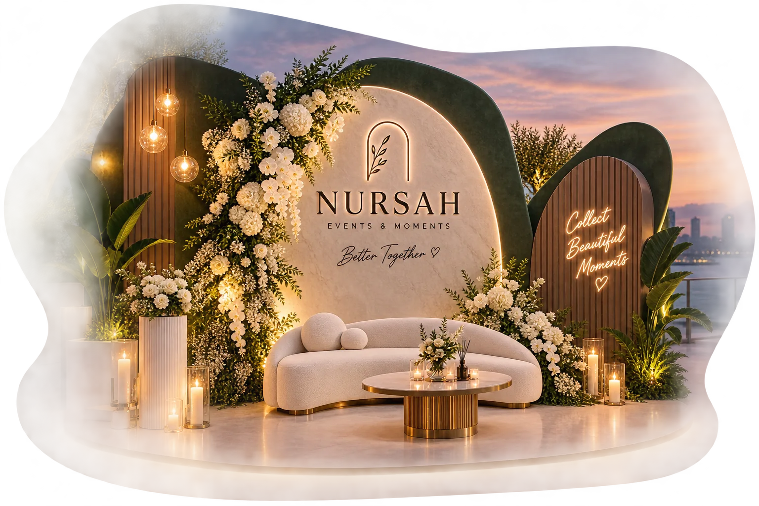 Nursah tədbir fotozonası